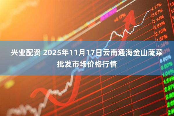 兴业配资 2025年11月17日云南通海金山蔬菜批发市场价格行情