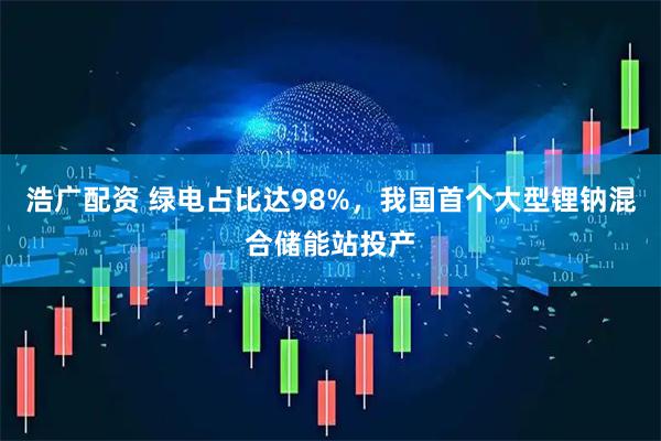 浩广配资 绿电占比达98%，我国首个大型锂钠混合储能站投产
